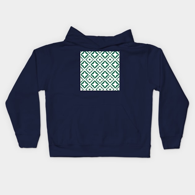 Geometic Stars Kids Hoodie by Arrowwood Creative